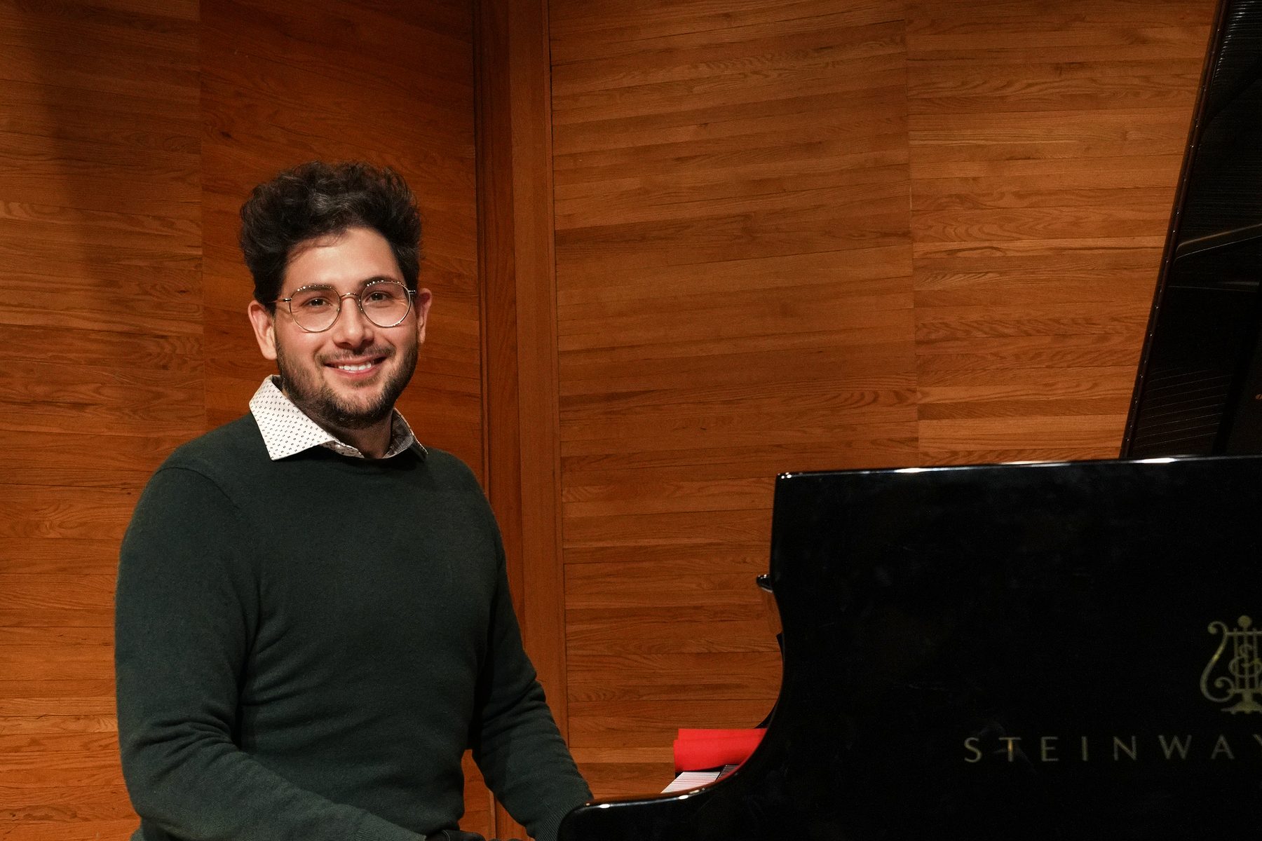 At a Steinway